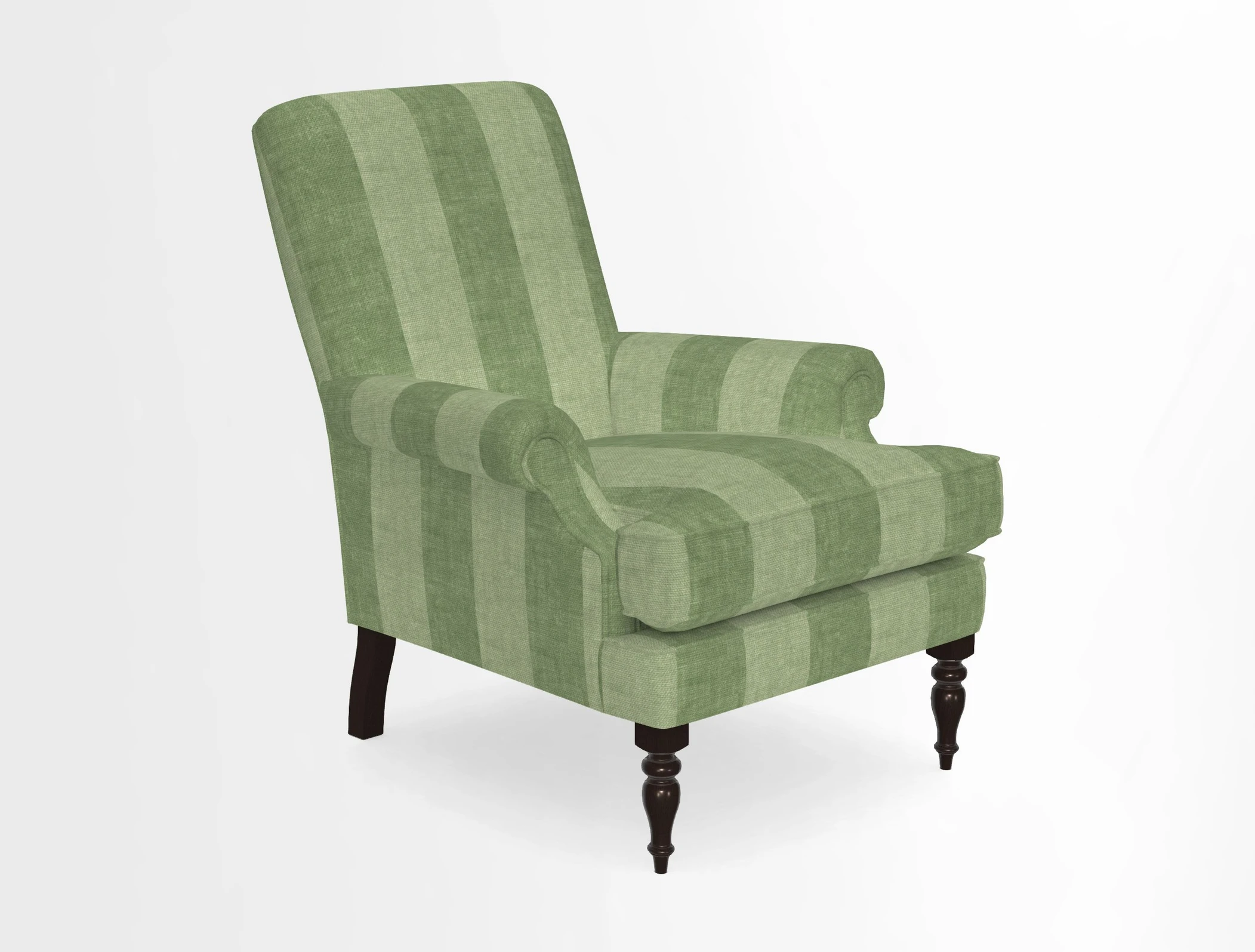 Thistle Chair in Indigo & Wills Morocco Epic Blue