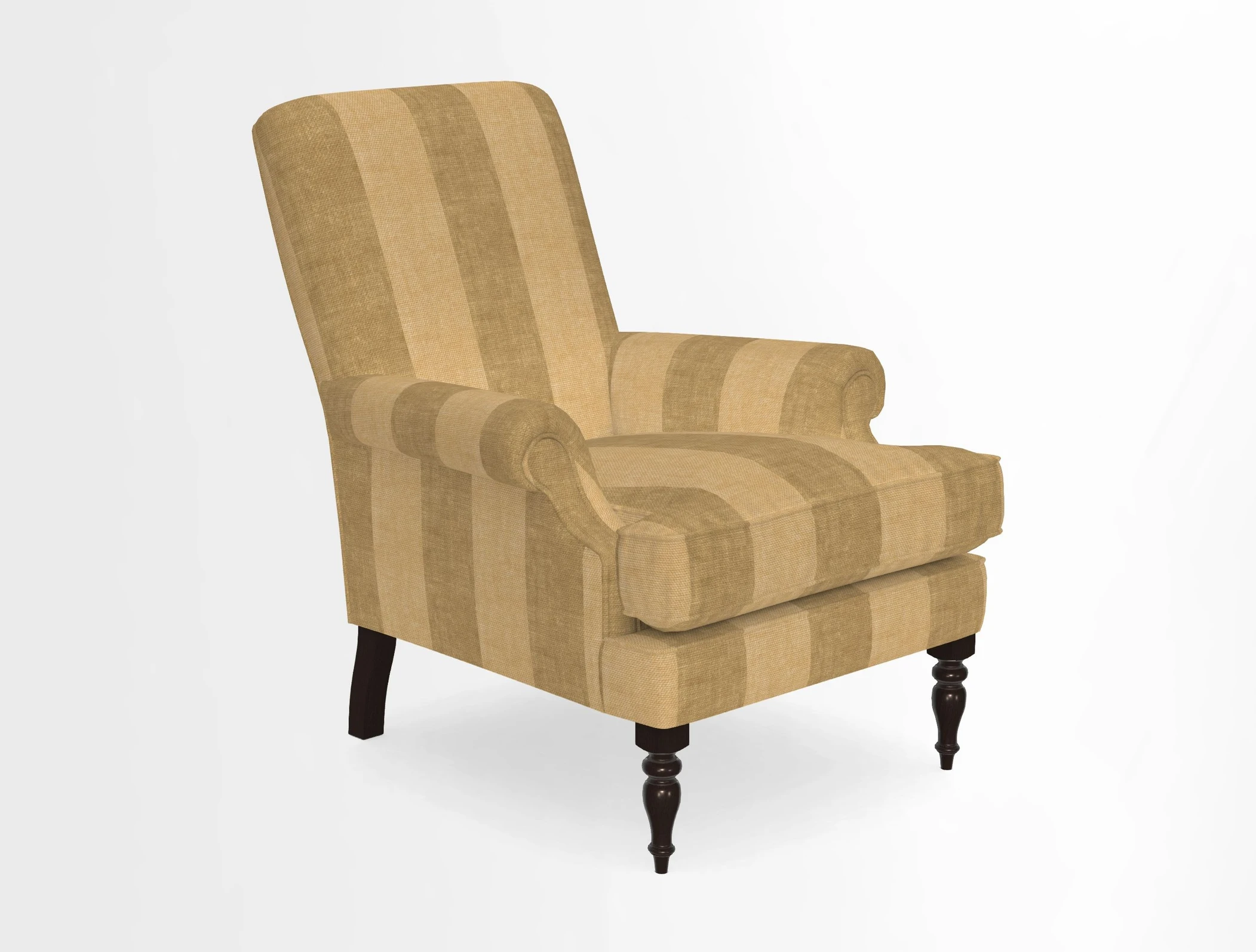 Thistle Chair in Indigo & Wills Morocco Epic Blue