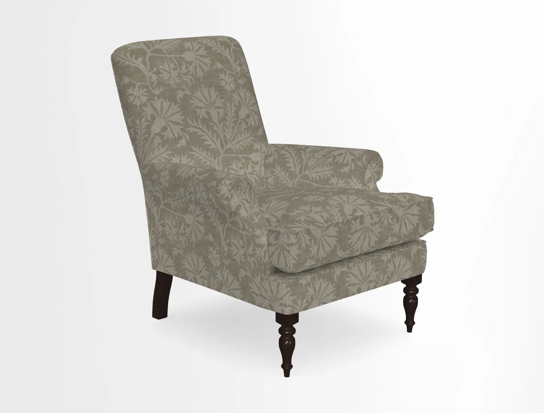 Thistle Chair in Indigo & Wills Morocco Epic Blue