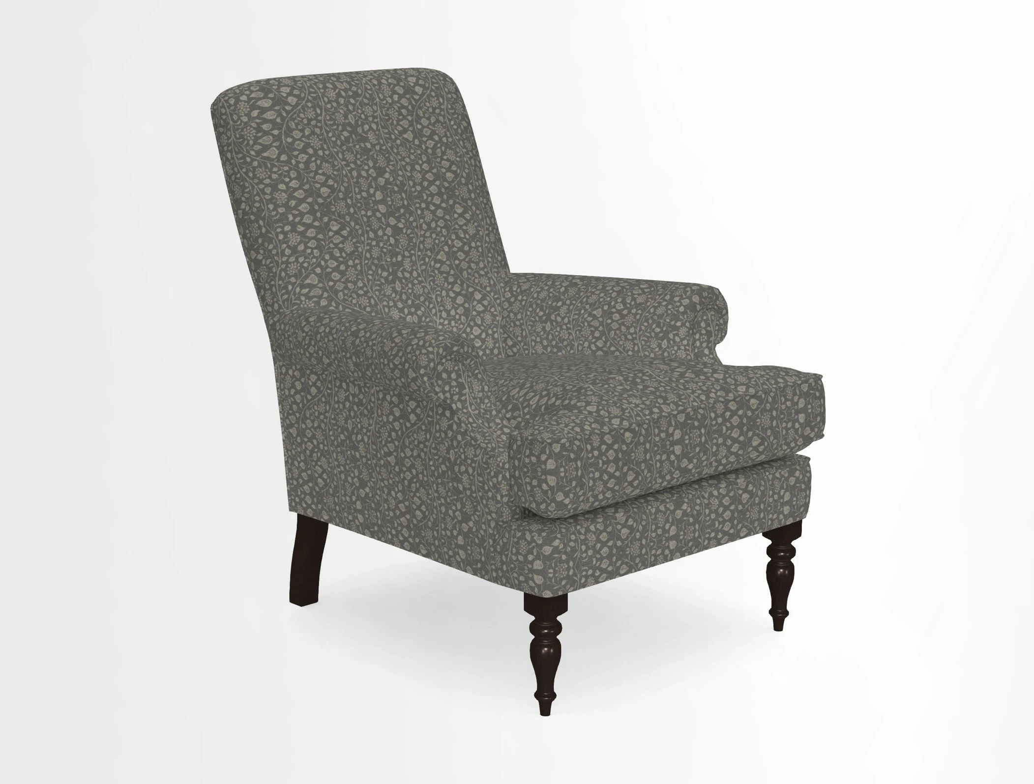 Thistle Chair in Indigo & Wills Morocco Epic Blue