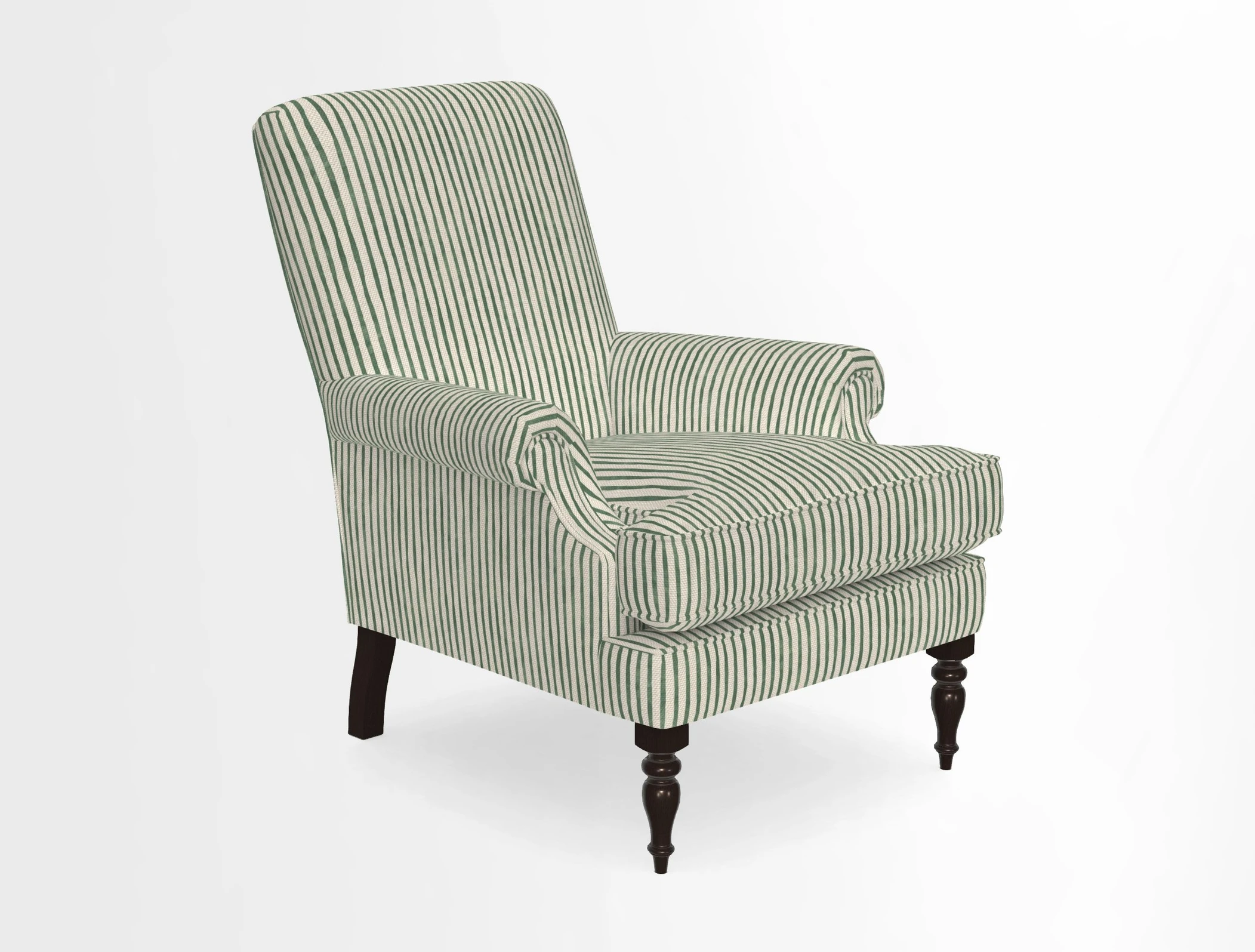 Thistle Chair in Indigo & Wills Morocco Epic Blue