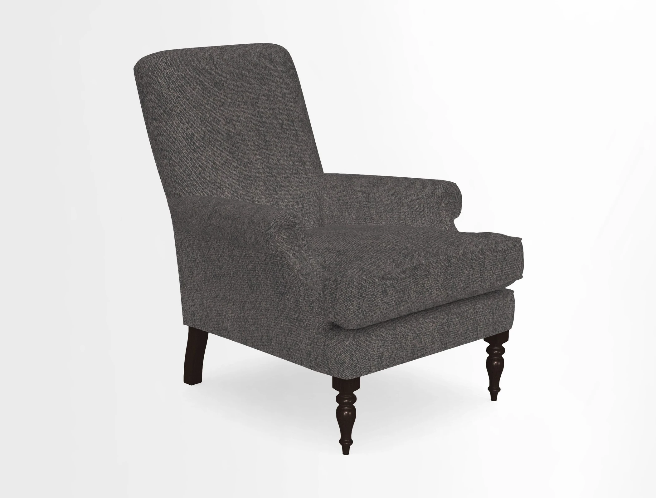 Thistle Chair in Indigo & Wills Morocco Epic Blue
