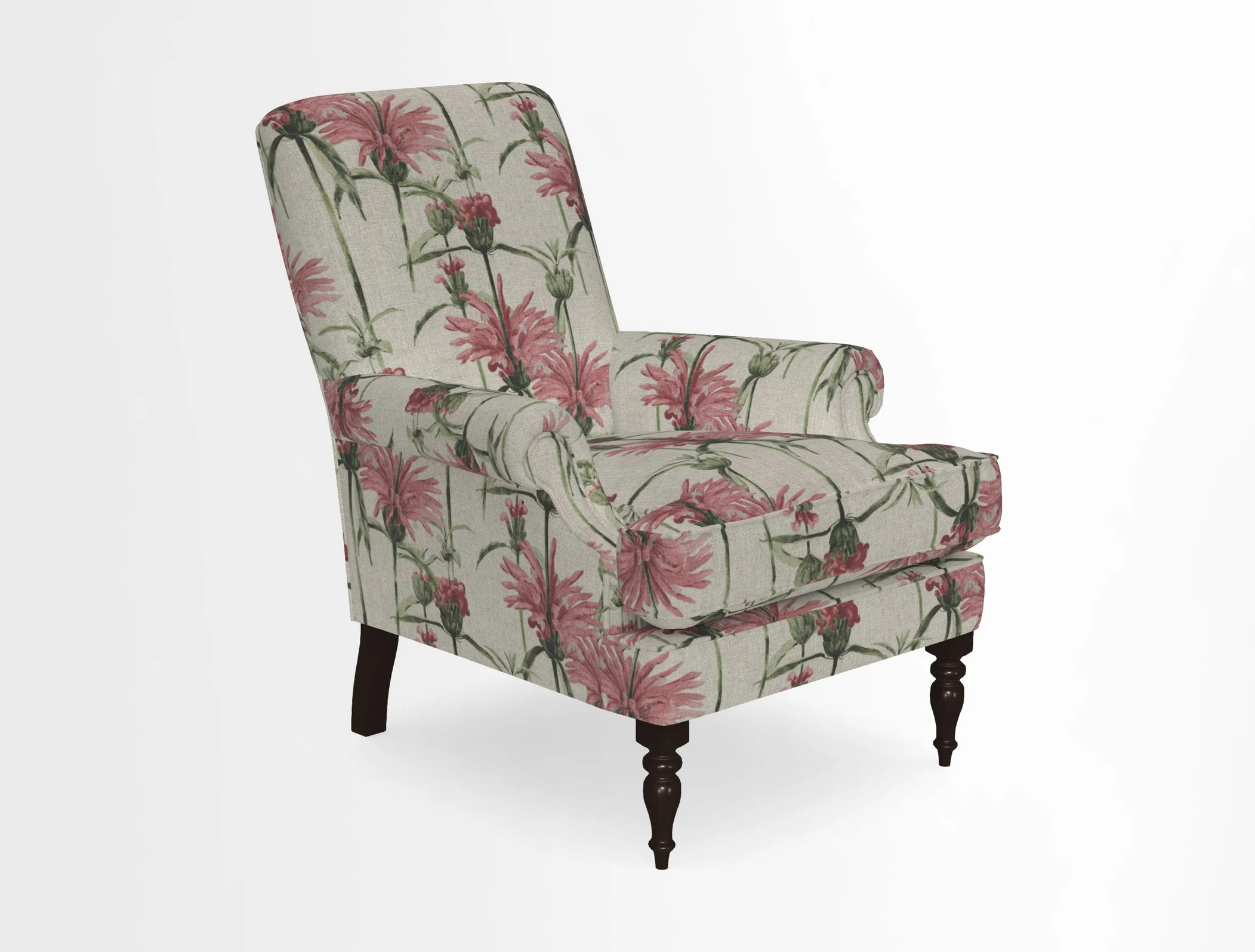 Thistle Chair in Indigo & Wills Morocco Epic Blue