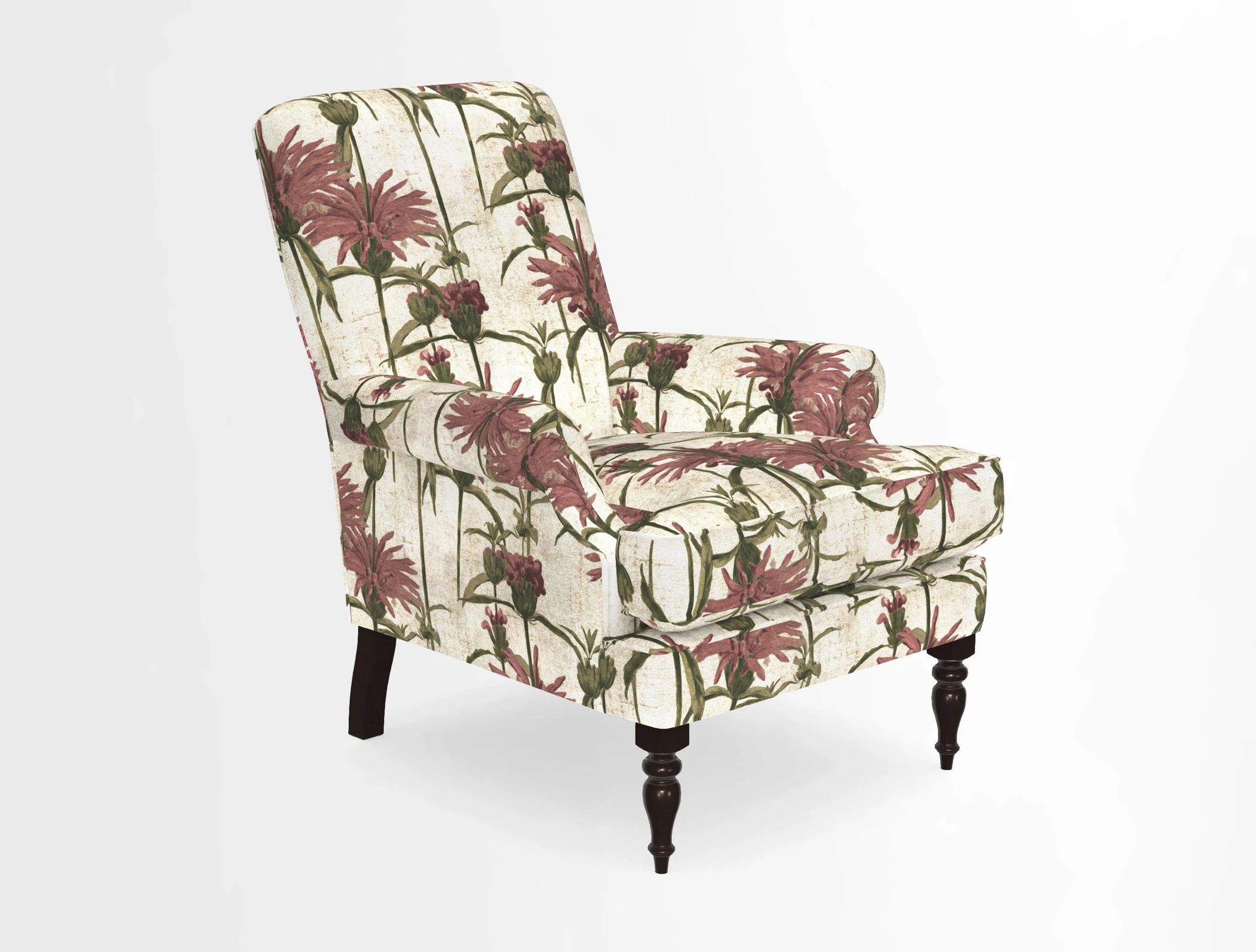 Thistle Chair in Indigo & Wills Morocco Epic Blue