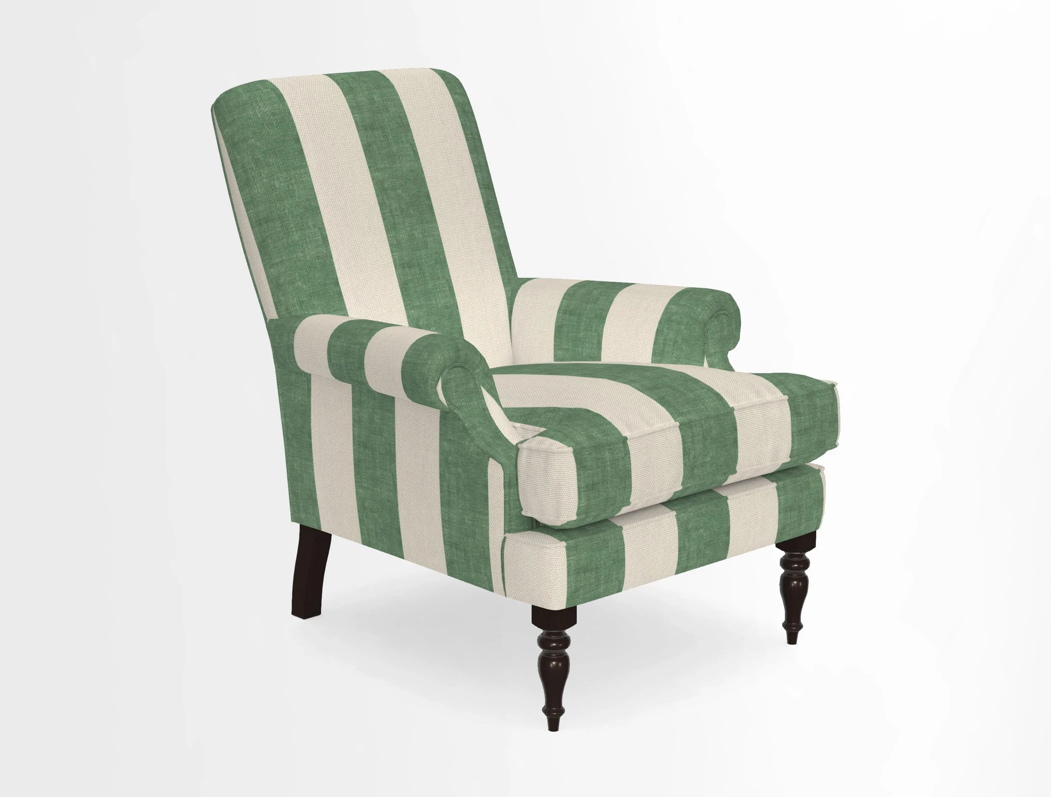 Thistle Chair in Indigo & Wills Morocco Epic Blue