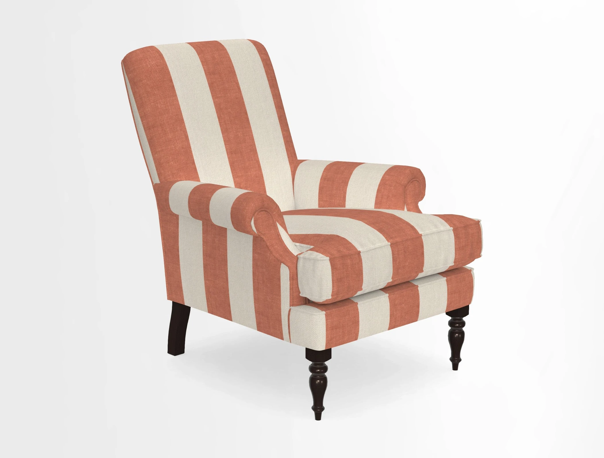 Thistle Chair in Indigo & Wills Morocco Epic Blue