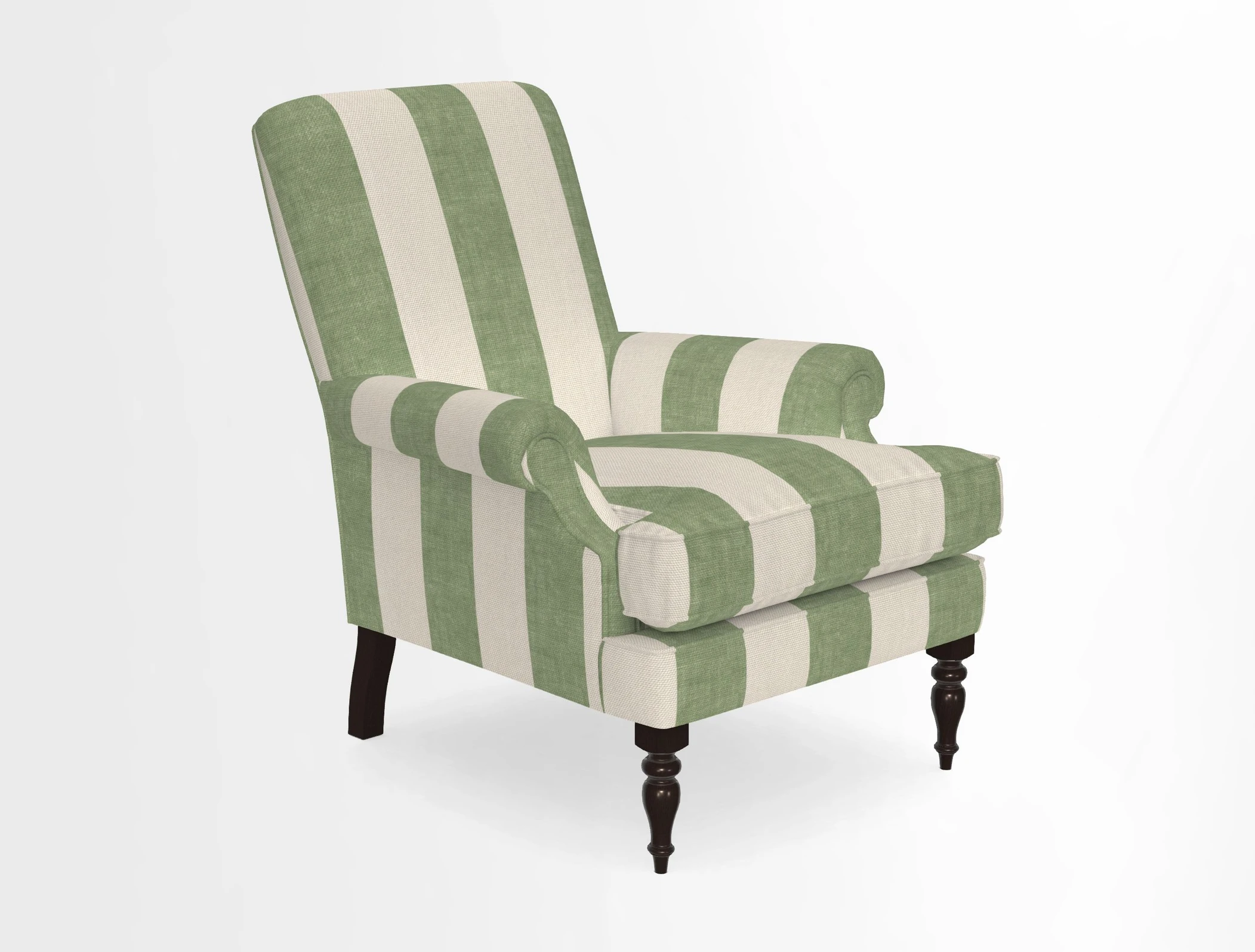 Thistle Chair in Indigo & Wills Morocco Epic Blue