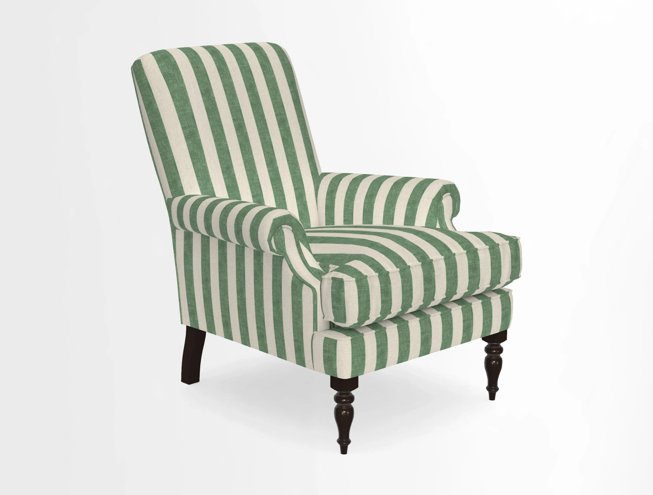 Thistle Chair in Indigo & Wills Morocco Epic Blue