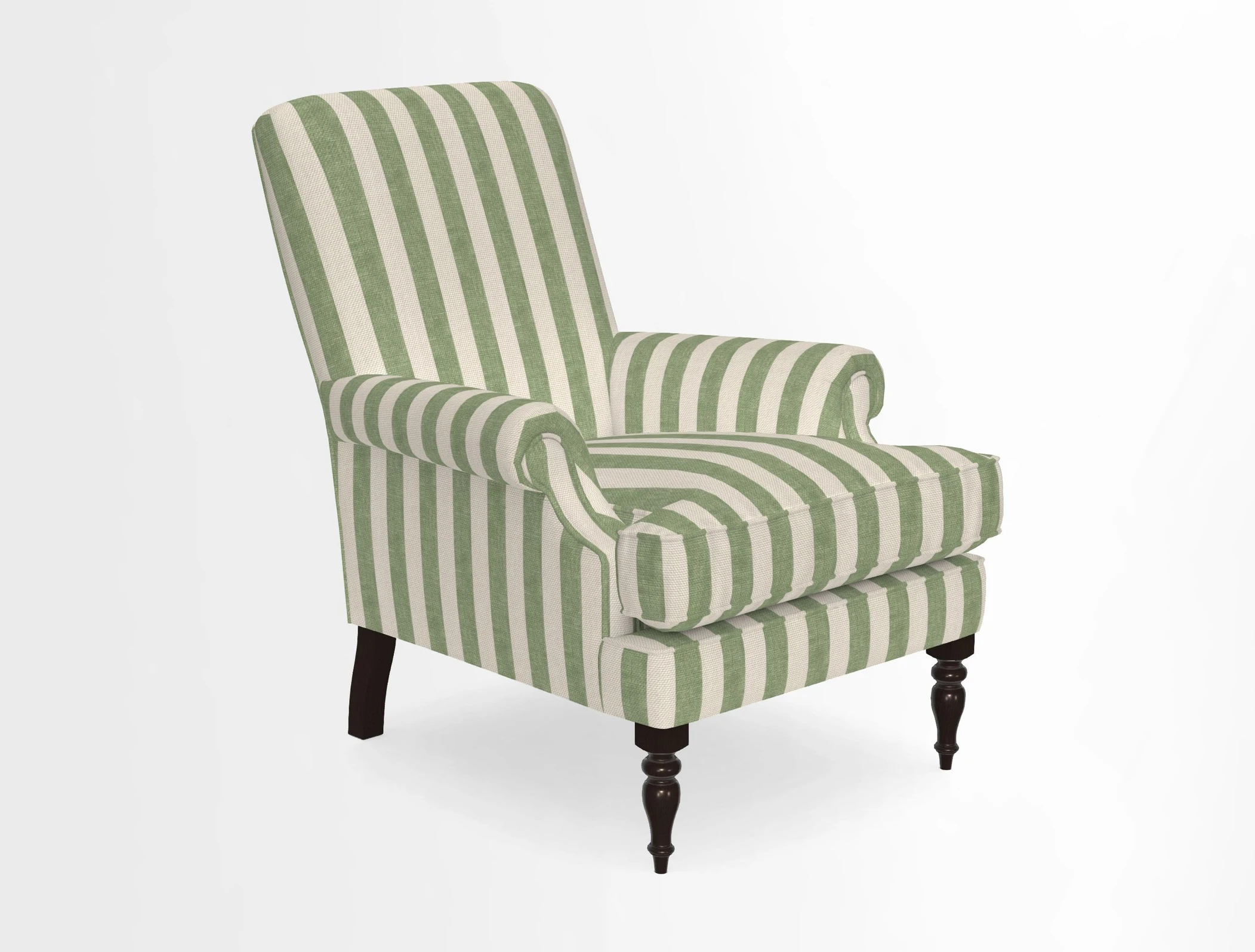 Thistle Chair in Indigo & Wills Morocco Epic Blue