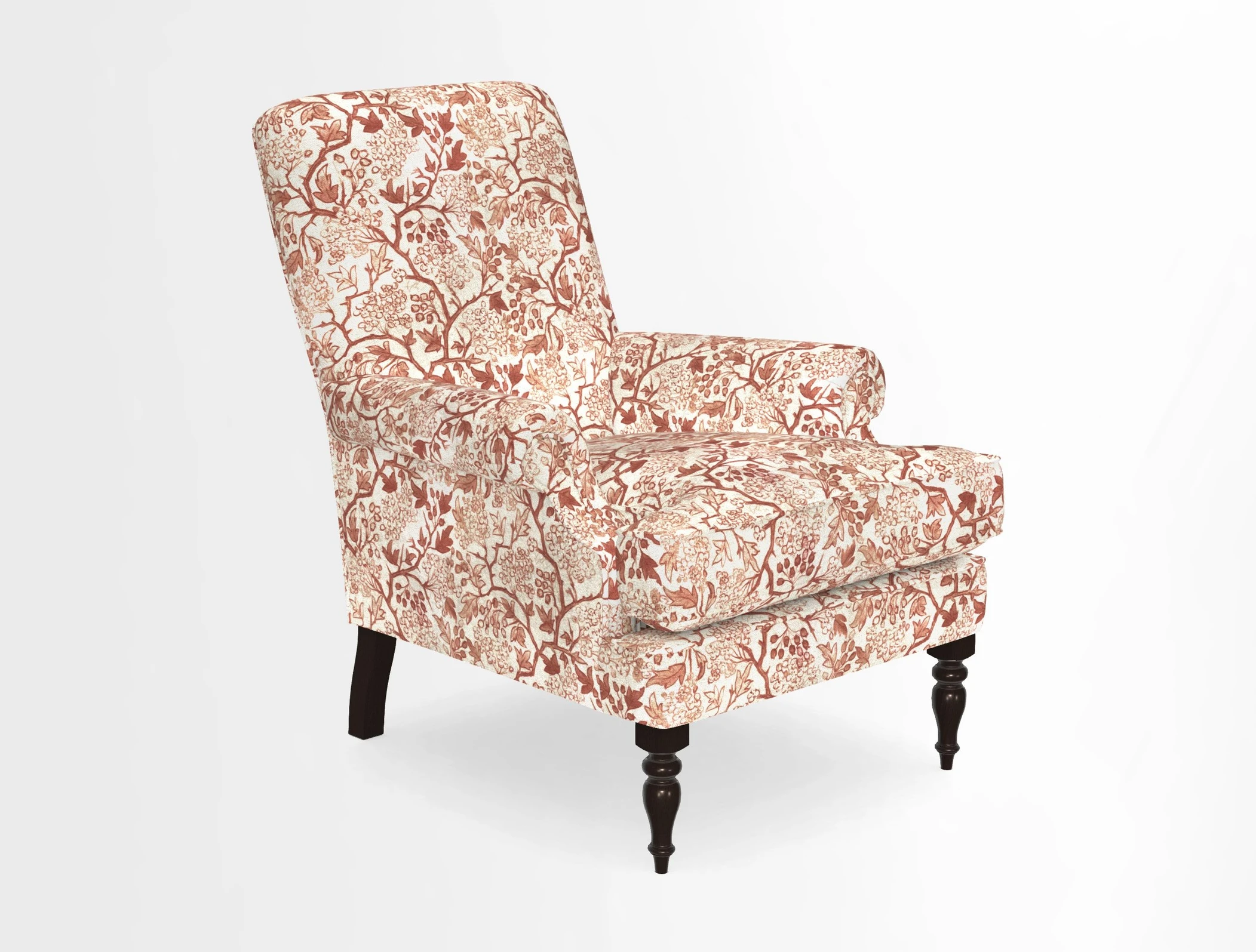 Thistle Chair in Indigo & Wills Morocco Epic Blue