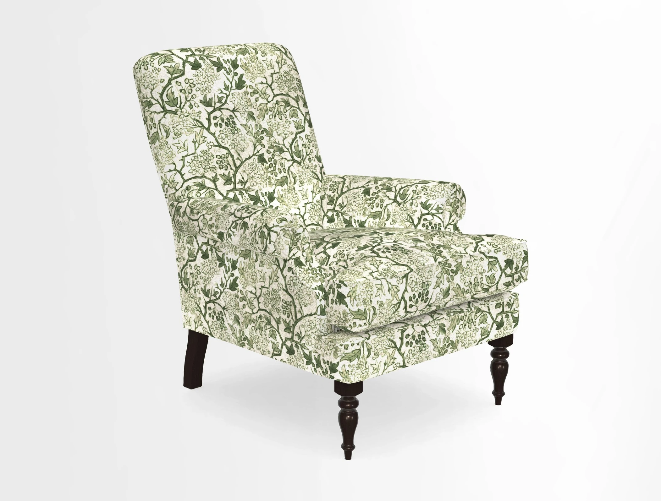 Thistle Chair in Indigo & Wills Morocco Epic Blue