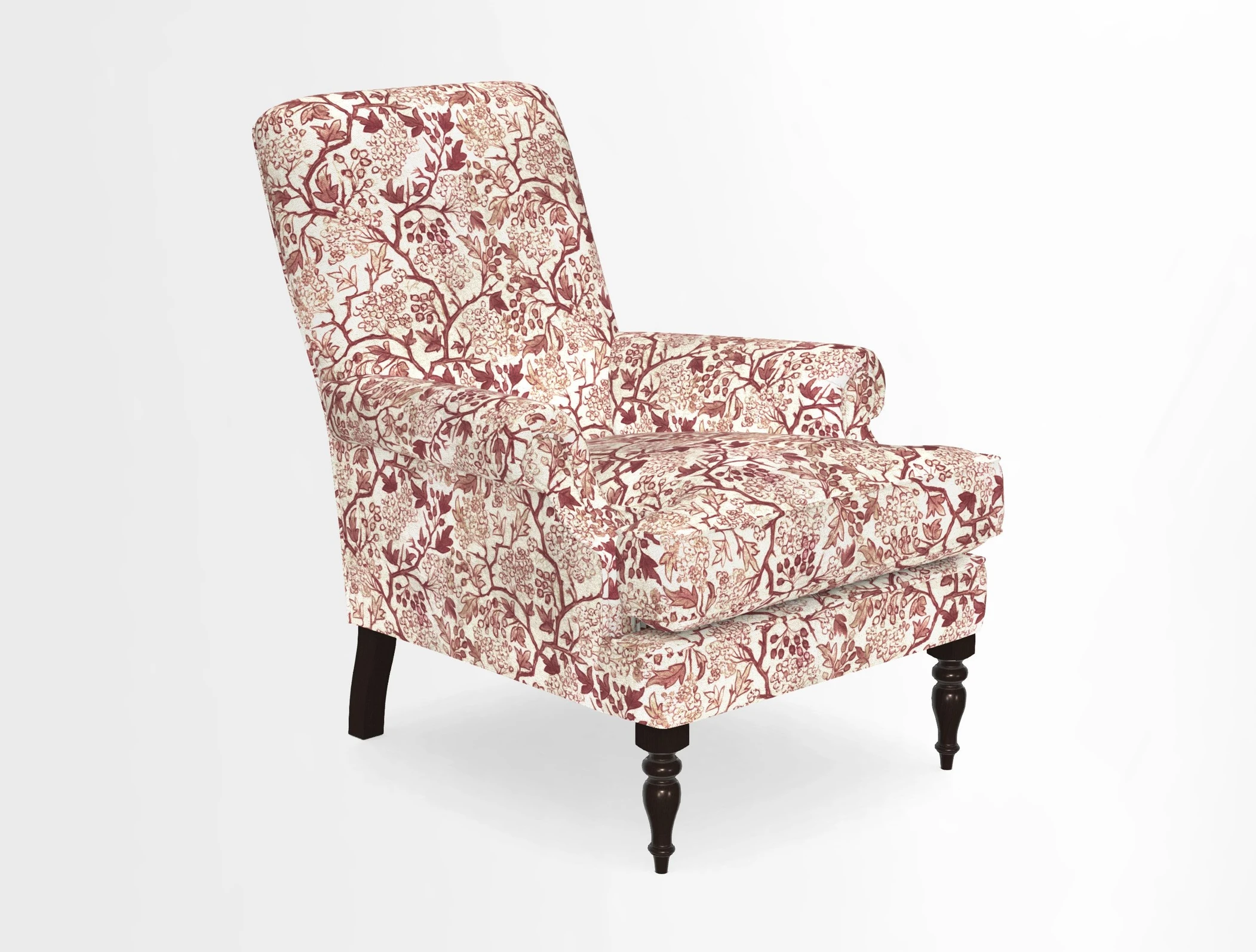 Thistle Chair in Indigo & Wills Morocco Epic Blue