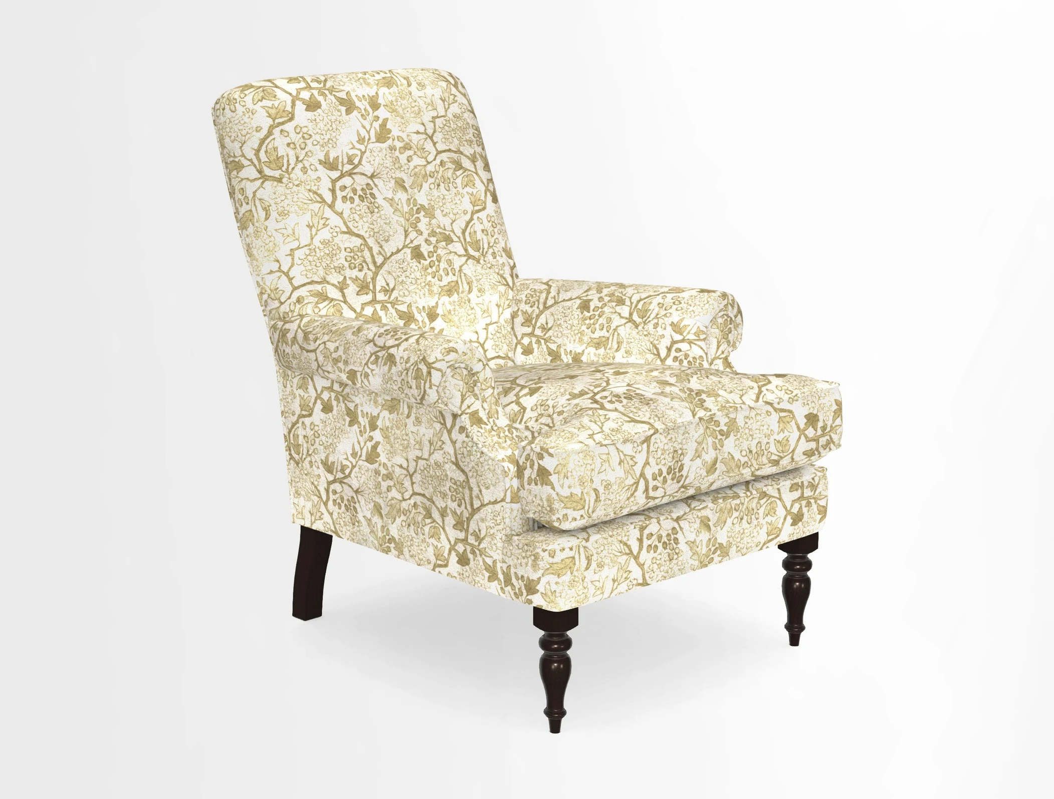 Thistle Chair in Indigo & Wills Morocco Epic Blue
