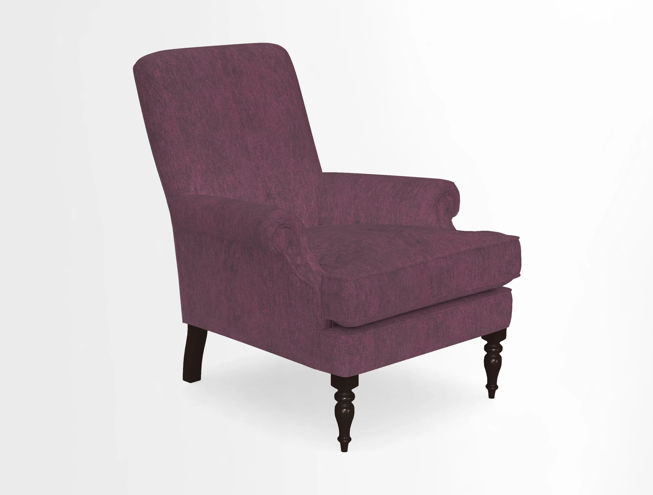 Thistle Chair in Indigo & Wills Morocco Epic Blue