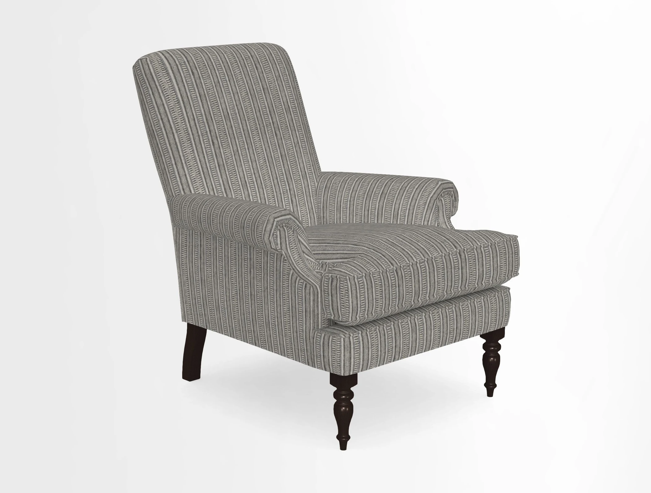 Thistle Chair in Indigo & Wills Morocco Epic Blue