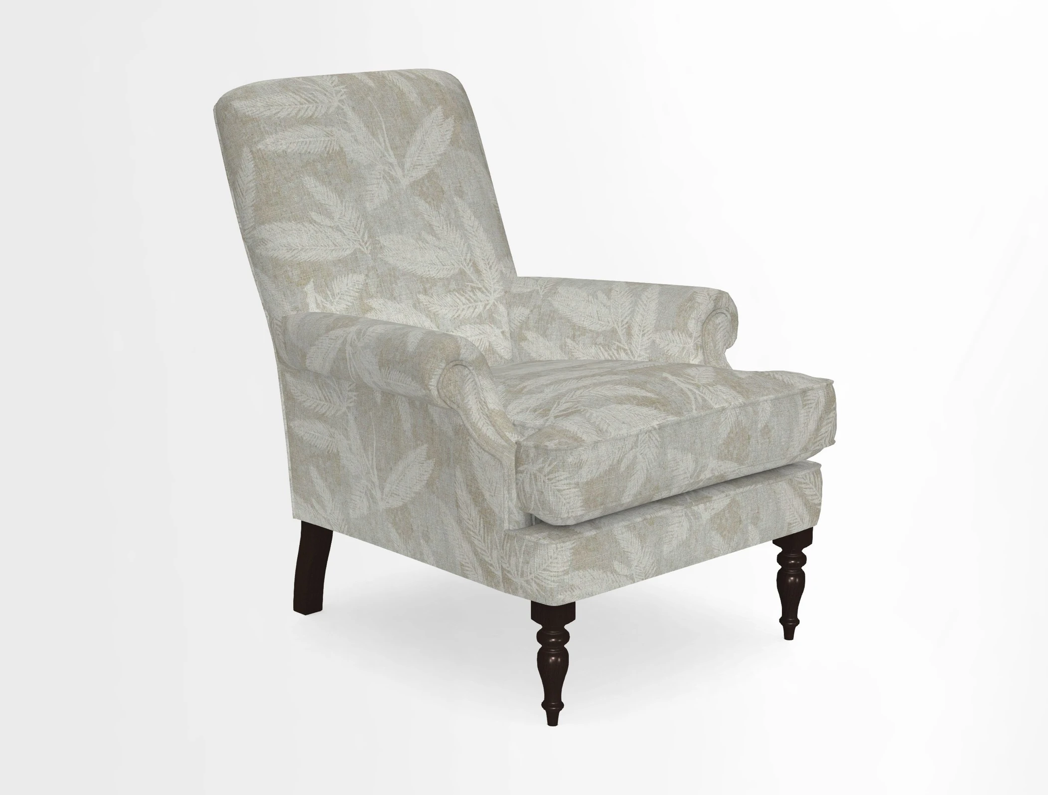 Thistle Chair in Indigo & Wills Morocco Epic Blue