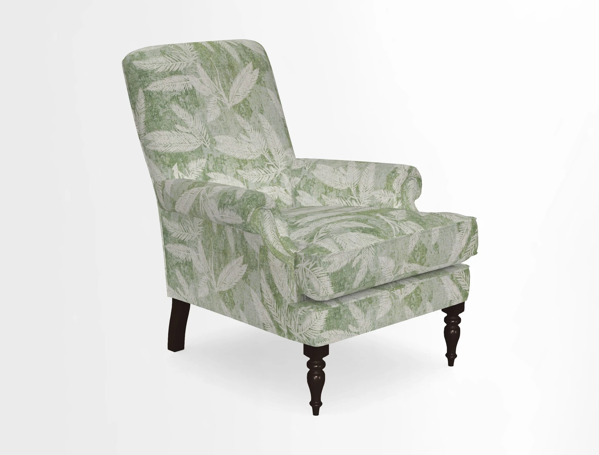 Thistle Chair in Indigo & Wills Morocco Epic Blue
