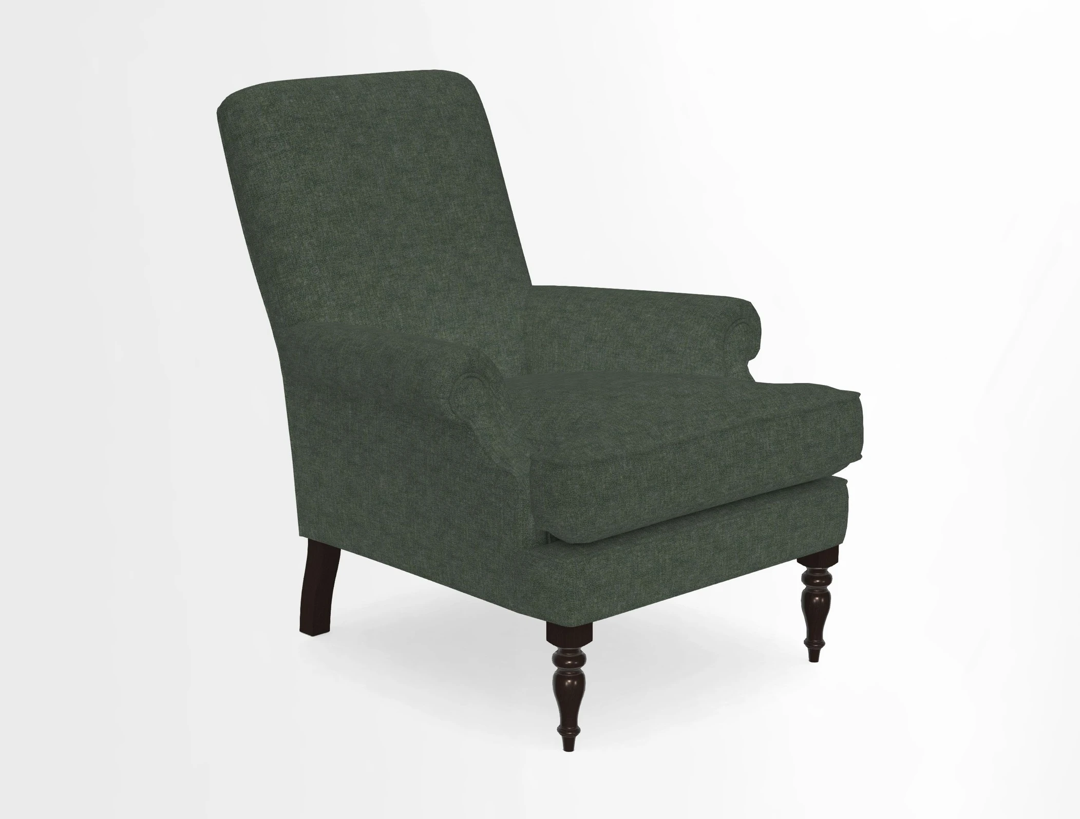 Thistle Chair in Indigo & Wills Morocco Epic Blue