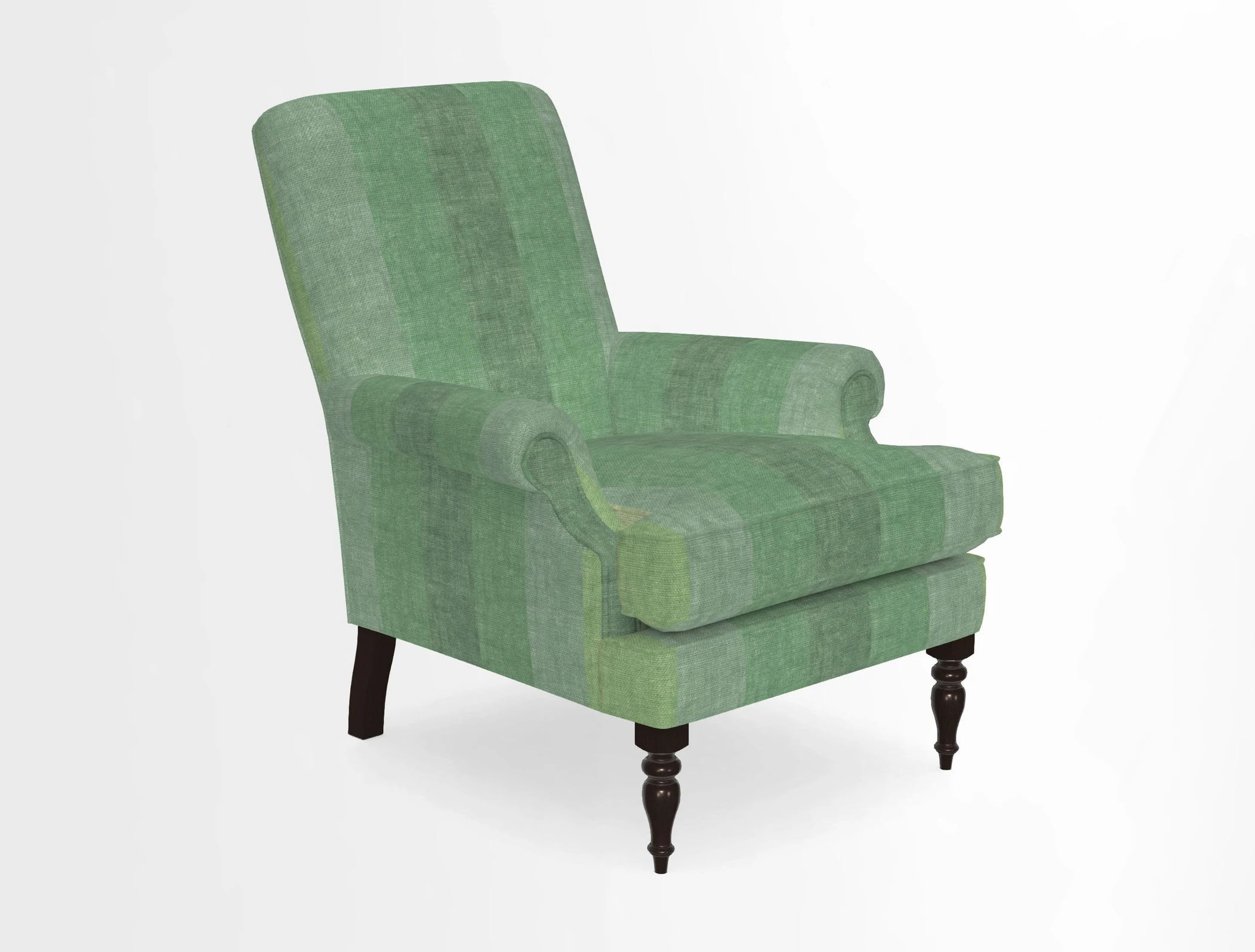Thistle Chair in Indigo & Wills Morocco Epic Blue