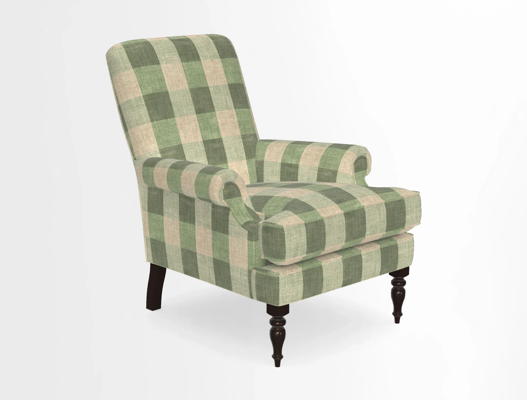 Thistle Chair in Indigo & Wills Morocco Epic Blue