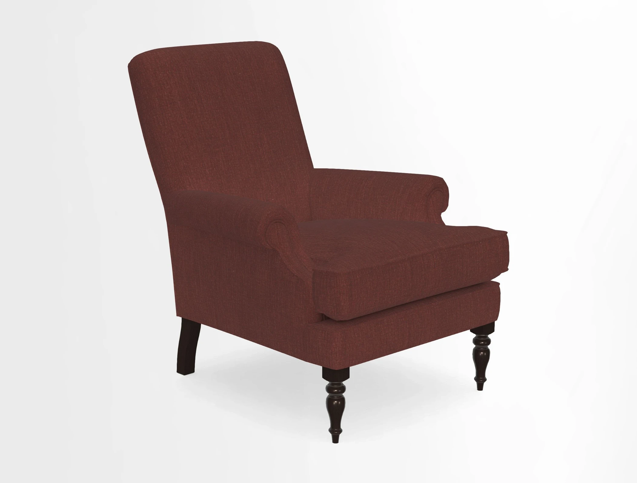 Thistle Chair in Indigo & Wills Morocco Epic Blue