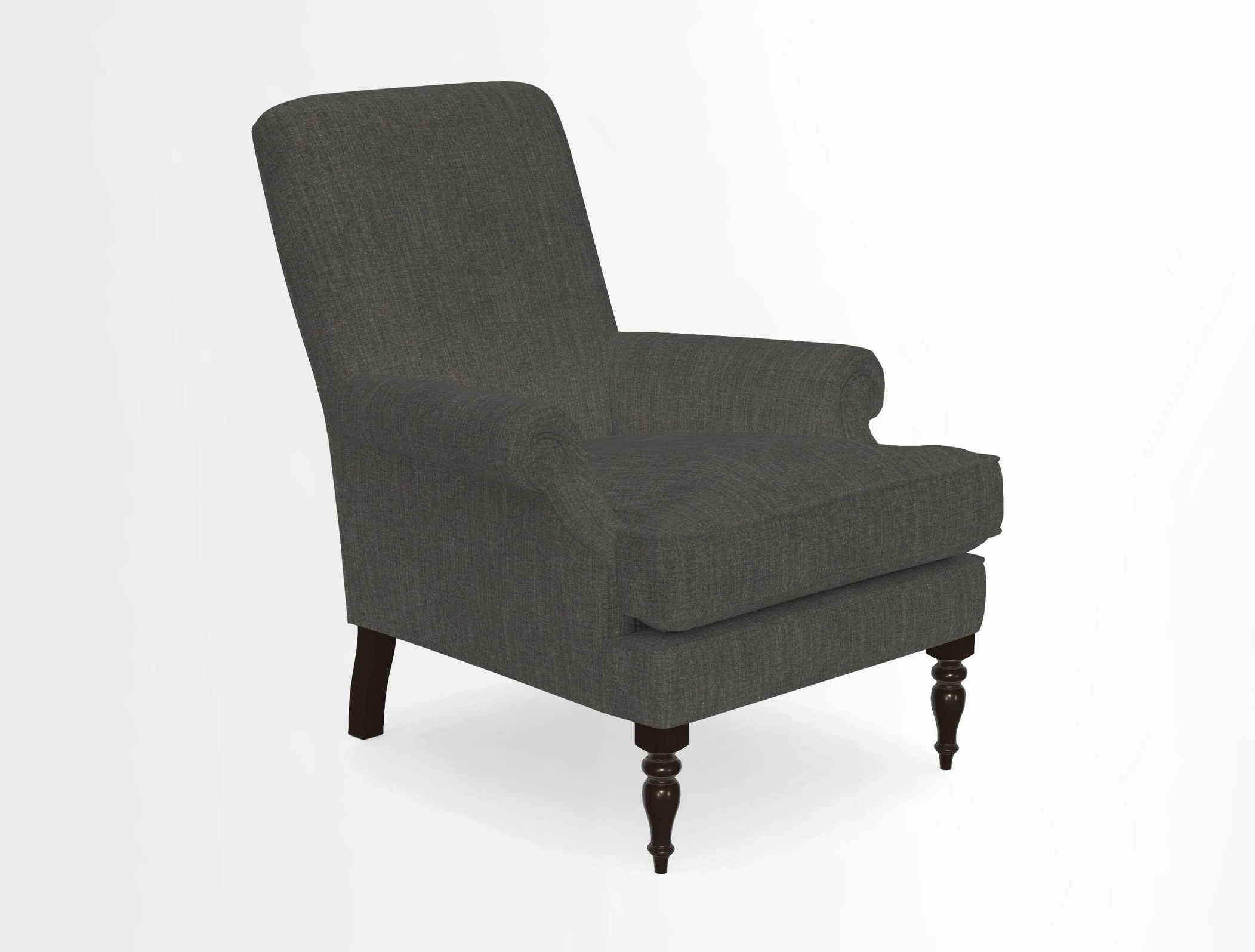 Thistle Chair in Indigo & Wills Morocco Epic Blue