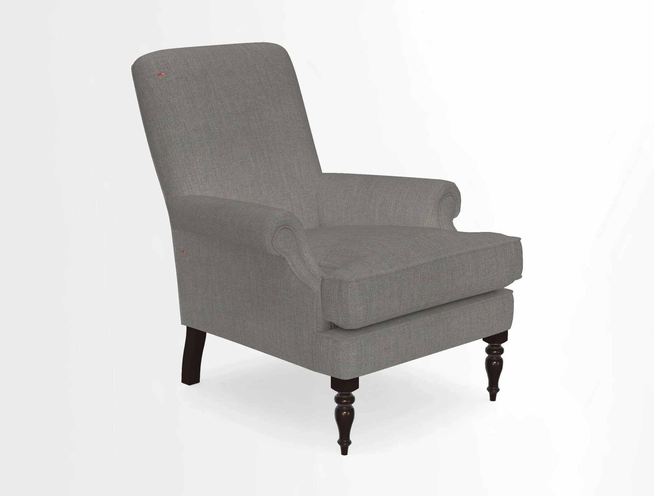 Thistle Chair in Indigo & Wills Morocco Epic Blue