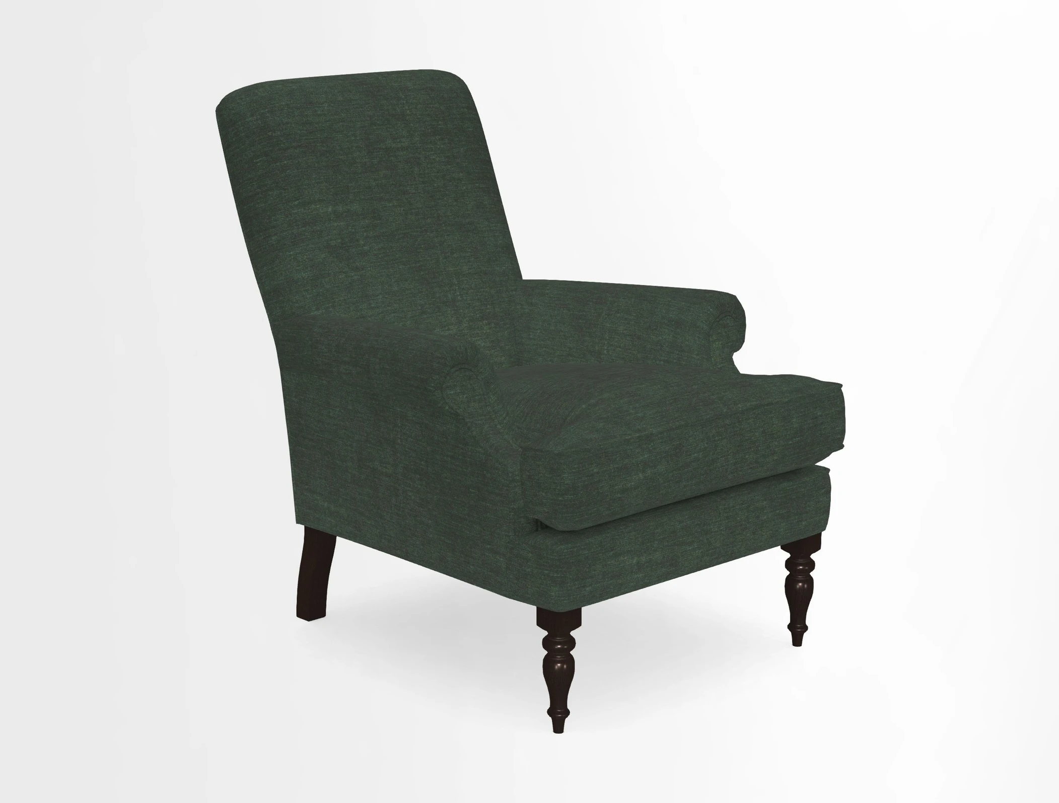 Thistle Chair in Indigo & Wills Morocco Epic Blue