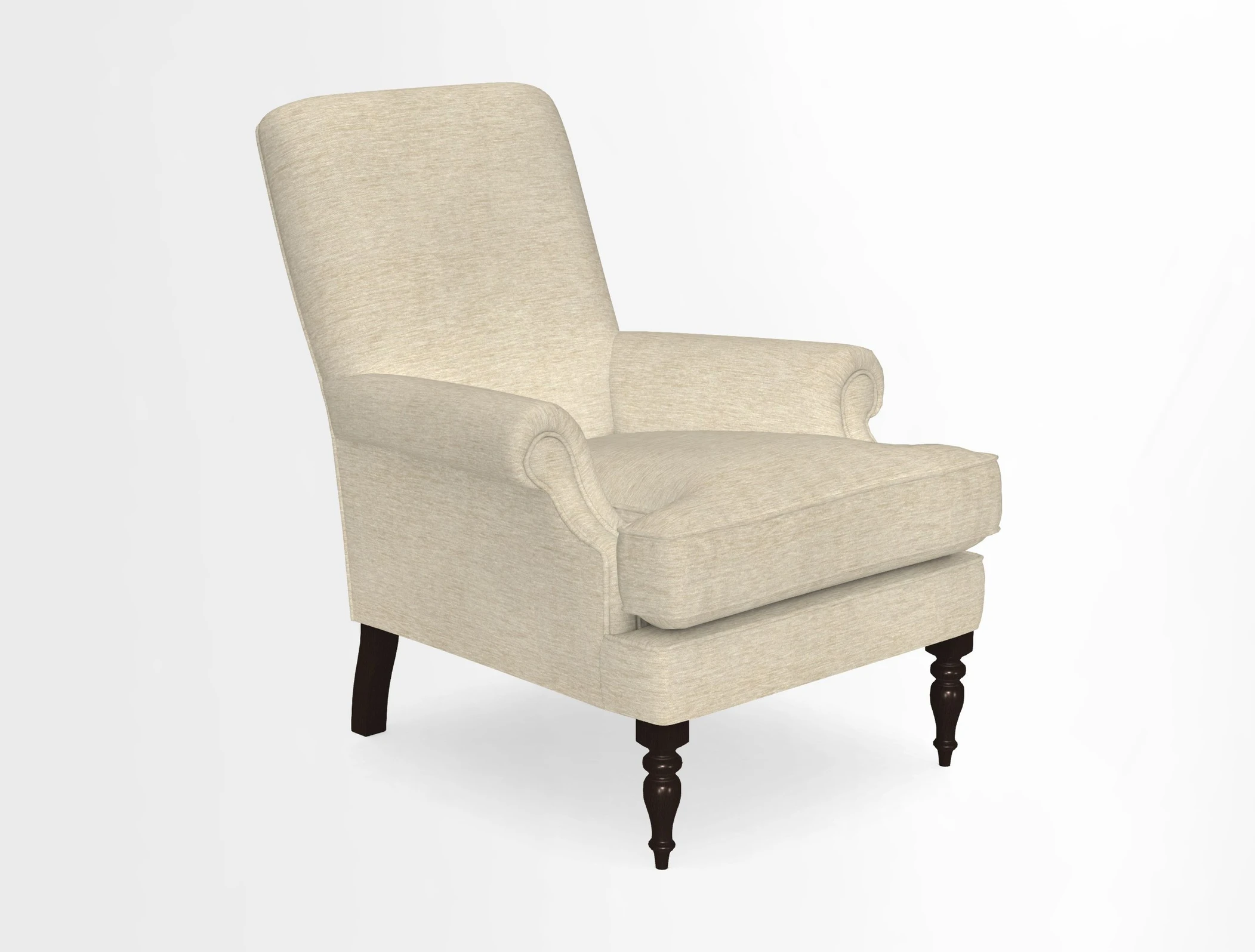 Thistle Chair in Indigo & Wills Morocco Epic Blue