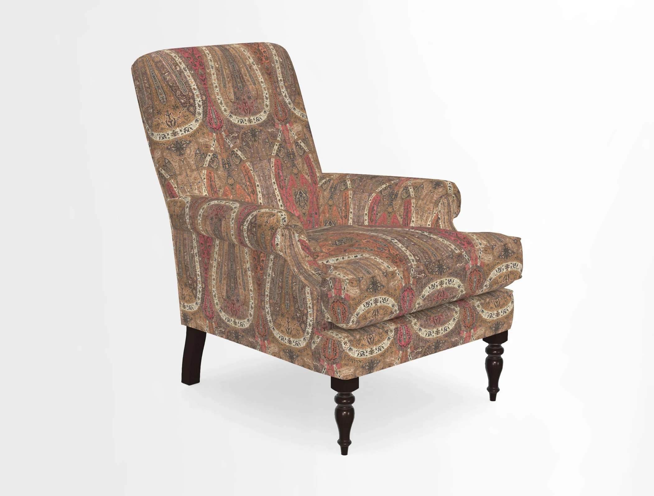 Thistle Chair in Indigo & Wills Morocco Epic Blue