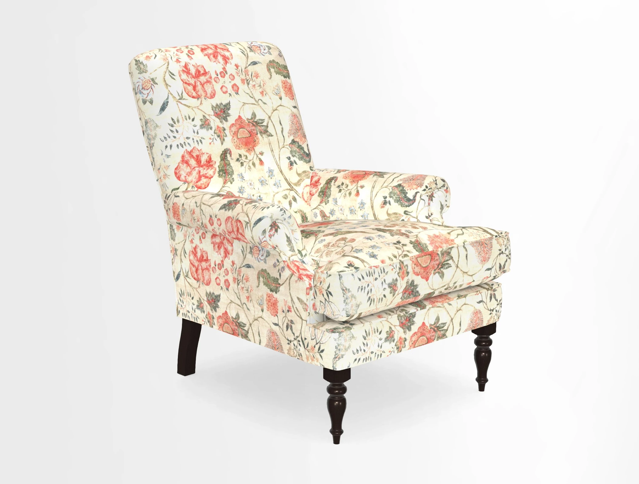 Thistle Chair in Indigo & Wills Morocco Epic Blue