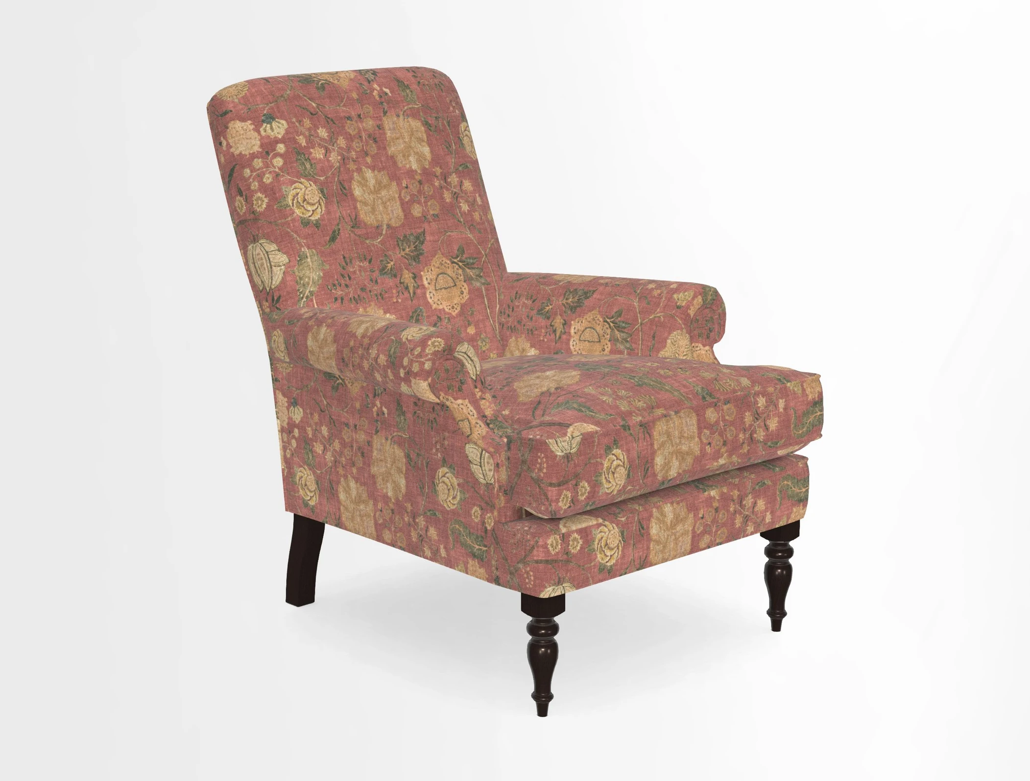 Thistle Chair in Indigo & Wills Morocco Epic Blue