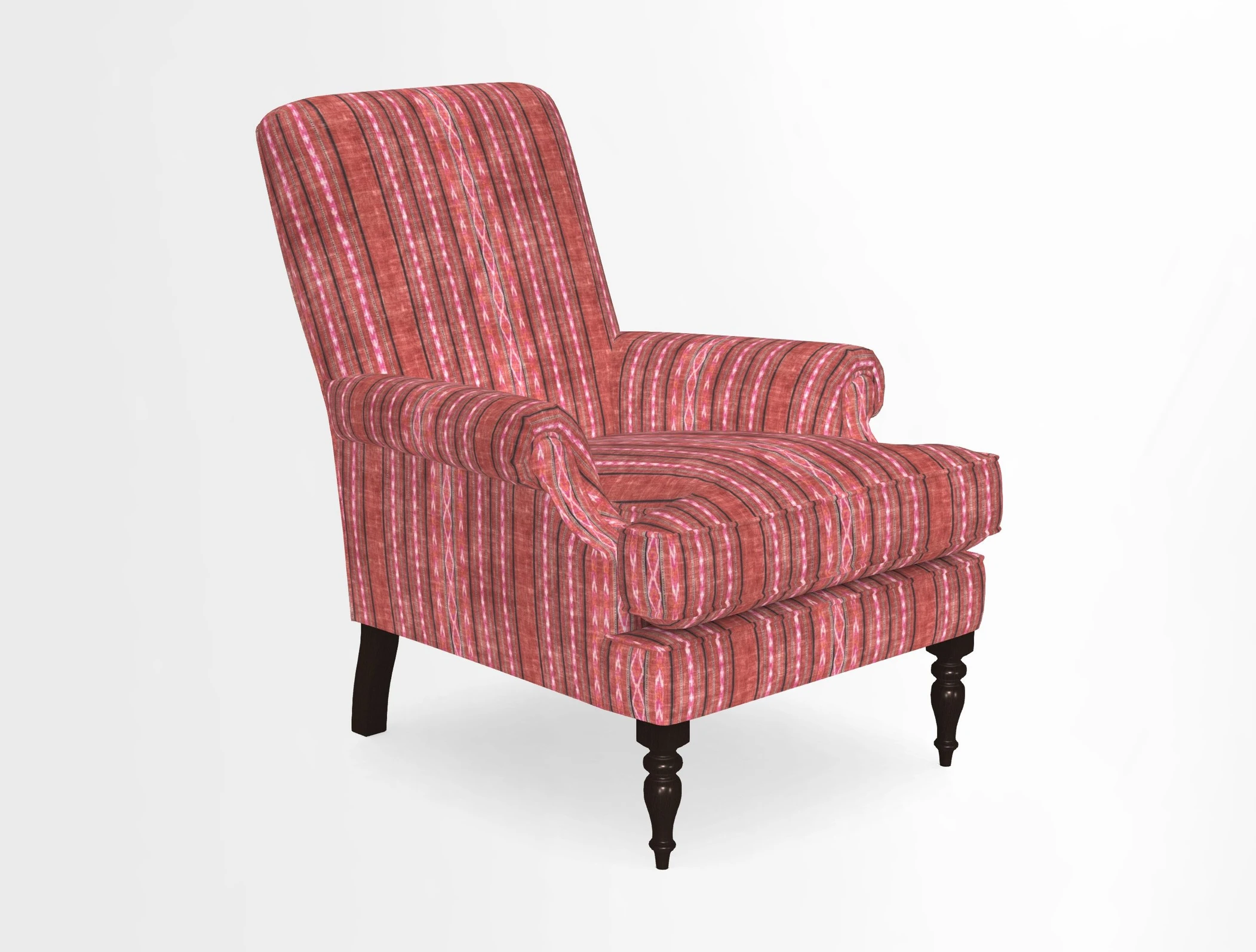Thistle Chair in Indigo & Wills Morocco Epic Blue