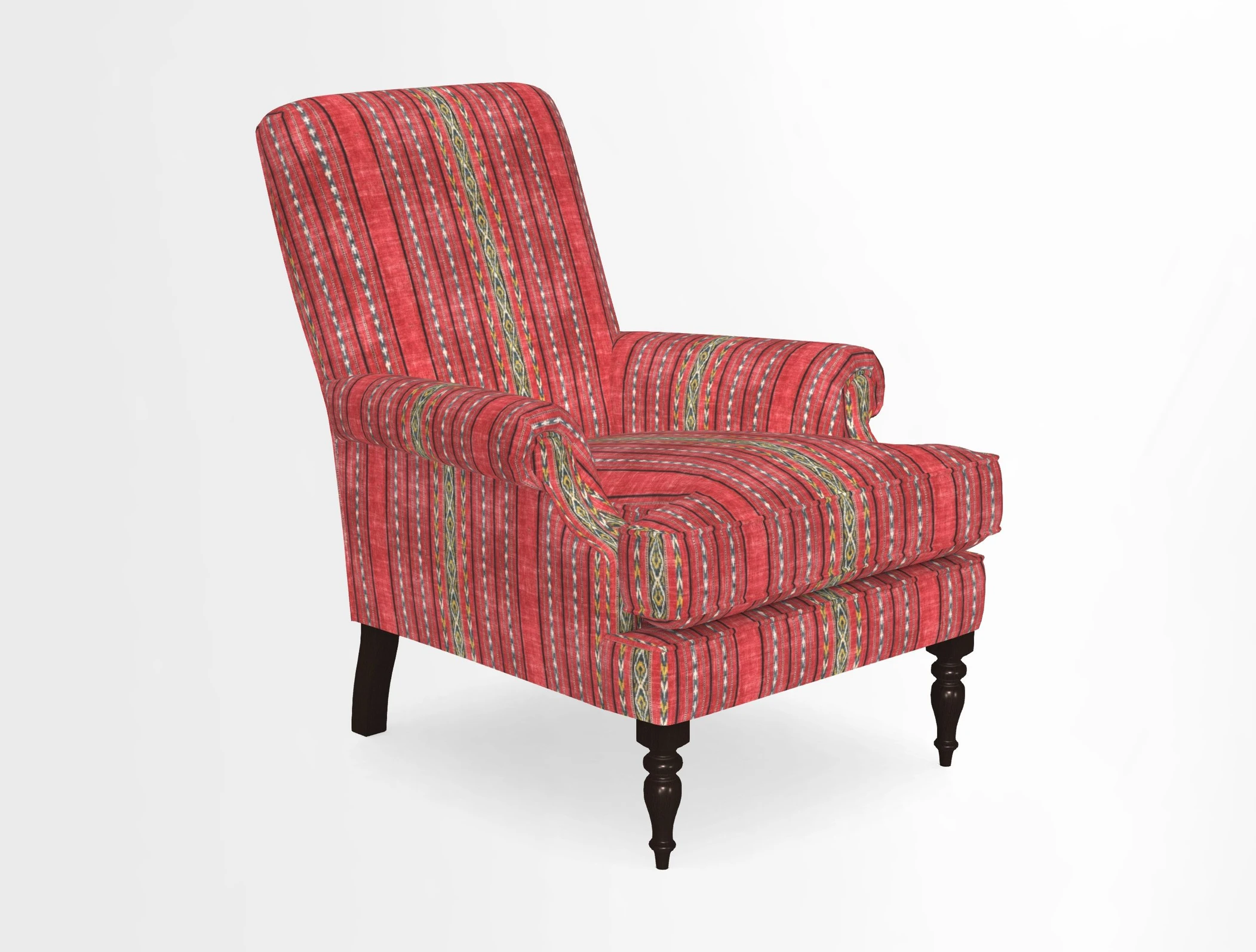 Thistle Chair in Indigo & Wills Morocco Epic Blue