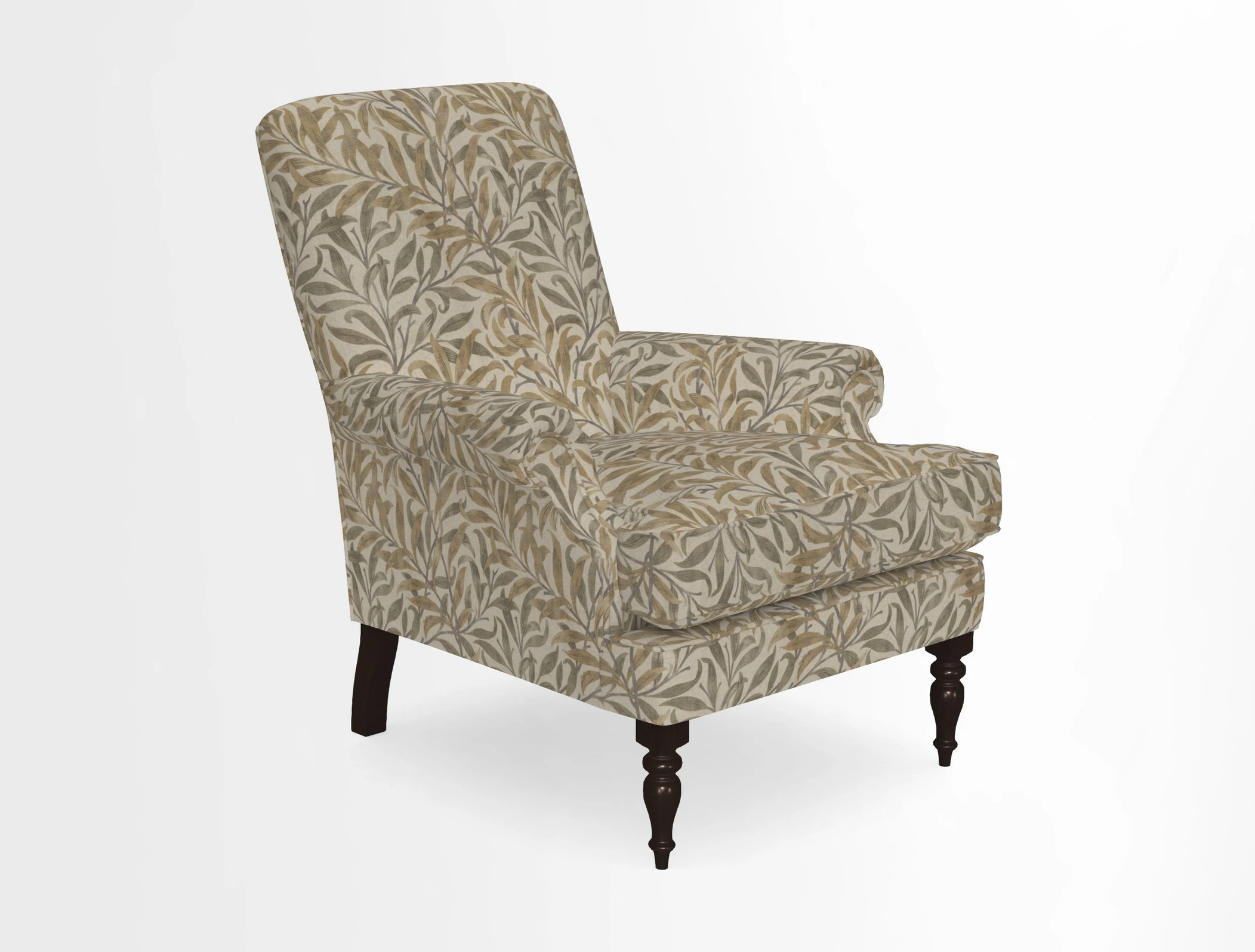 Thistle Chair in Indigo & Wills Morocco Epic Blue