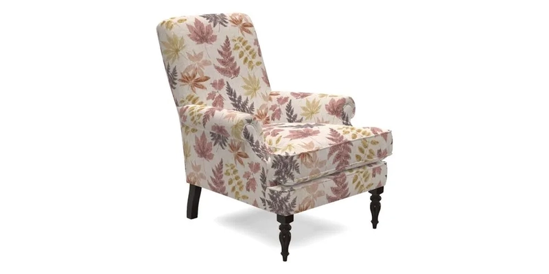 Thistle Chair in Indigo & Wills Morocco Epic Blue