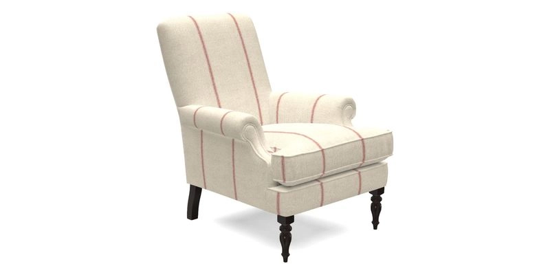 Thistle Chair in Indigo & Wills Morocco Epic Blue