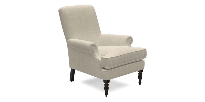 Thistle Chair in Indigo & Wills Morocco Epic Blue