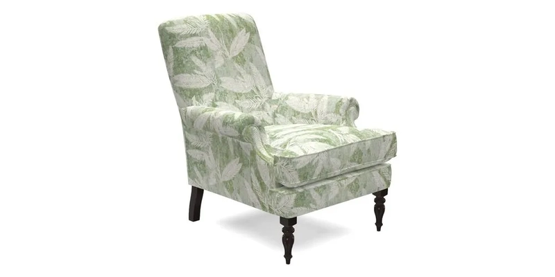 Thistle Chair in Indigo & Wills Morocco Epic Blue