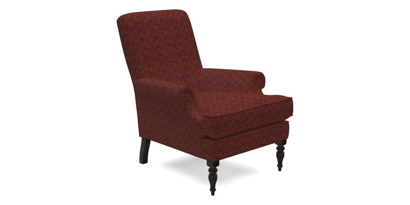 Thistle Chair in Indigo & Wills Morocco Epic Blue