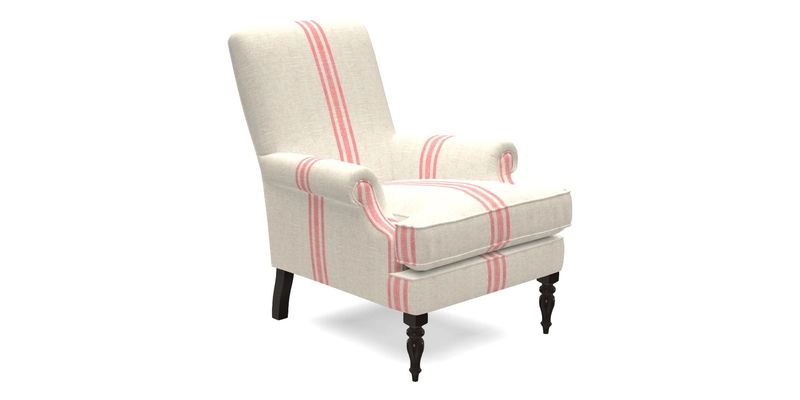 Thistle Chair in Indigo & Wills Morocco Epic Blue