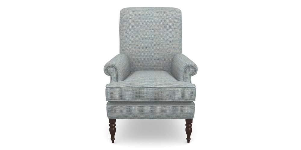 Product photograph of Thistle Chair In Basket Weave - Blue from Sofas and Stuff Limited