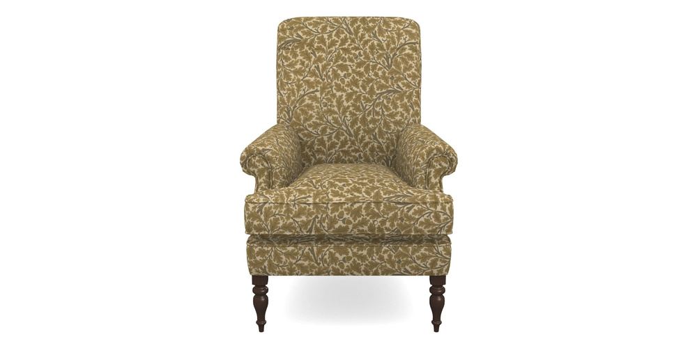 Product photograph of Thistle Chair In V A Drawn From Nature Collection - Oak Tree - Gold from Sofas and Stuff Limited