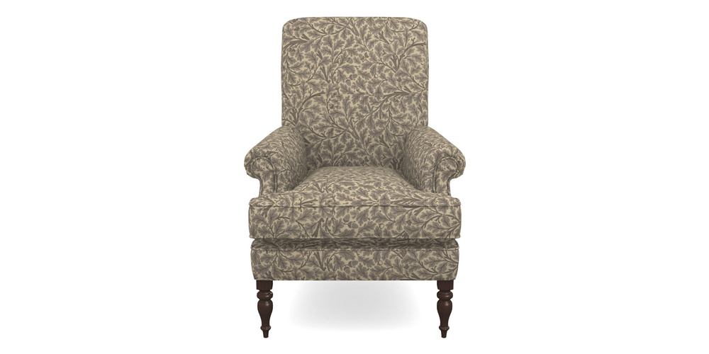 Product photograph of Thistle Chair In V A Drawn From Nature Collection - Oak Tree - Grey from Sofas and Stuff Limited