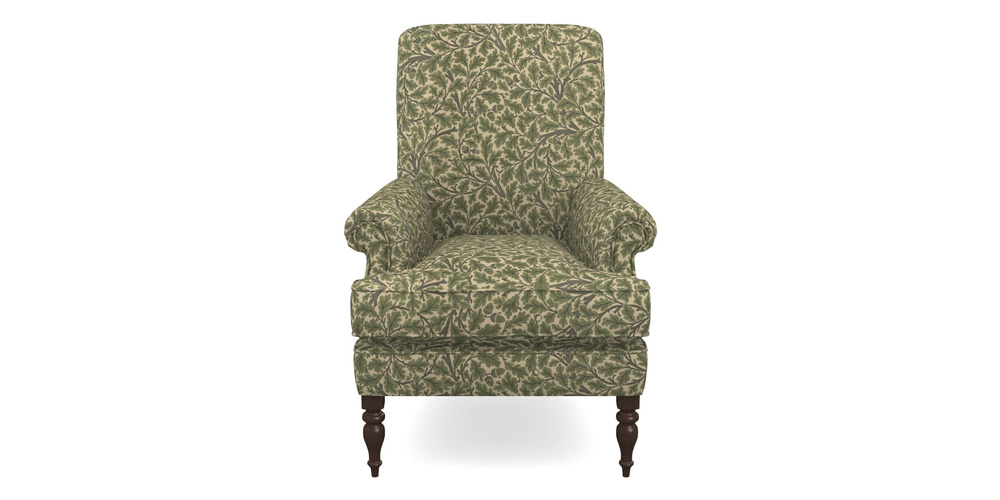 Product photograph of Thistle Chair In V A Drawn From Nature Collection - Oak Tree - Light Green from Sofas and Stuff Limited