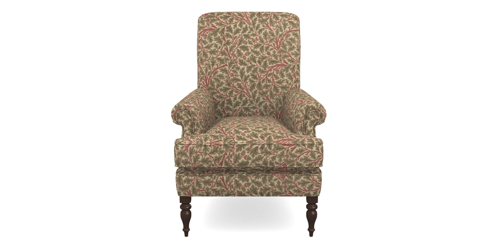 Product photograph of Thistle Chair In V A Drawn From Nature Collection - Oak Tree - Red from Sofas and Stuff Limited