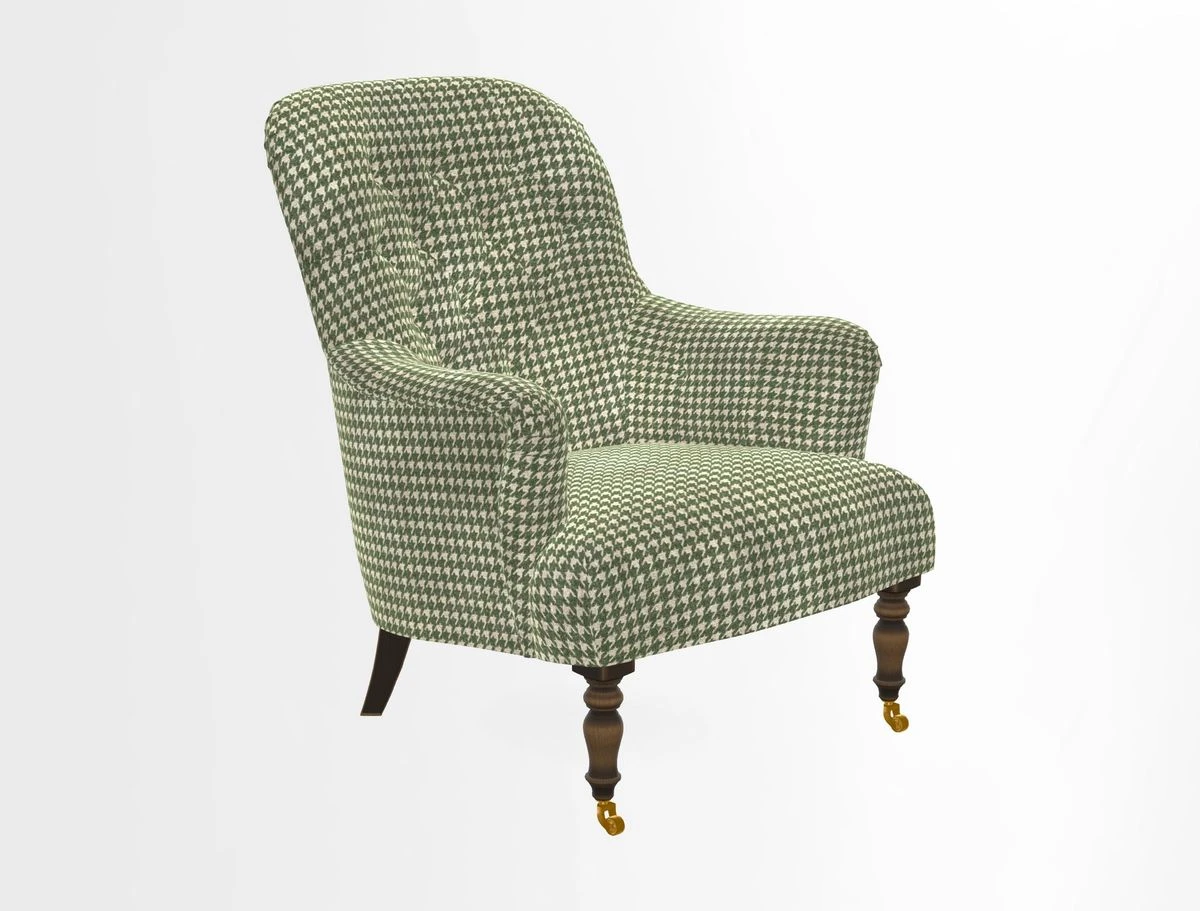 Tisbury Chair in House Clever Velvet Henna