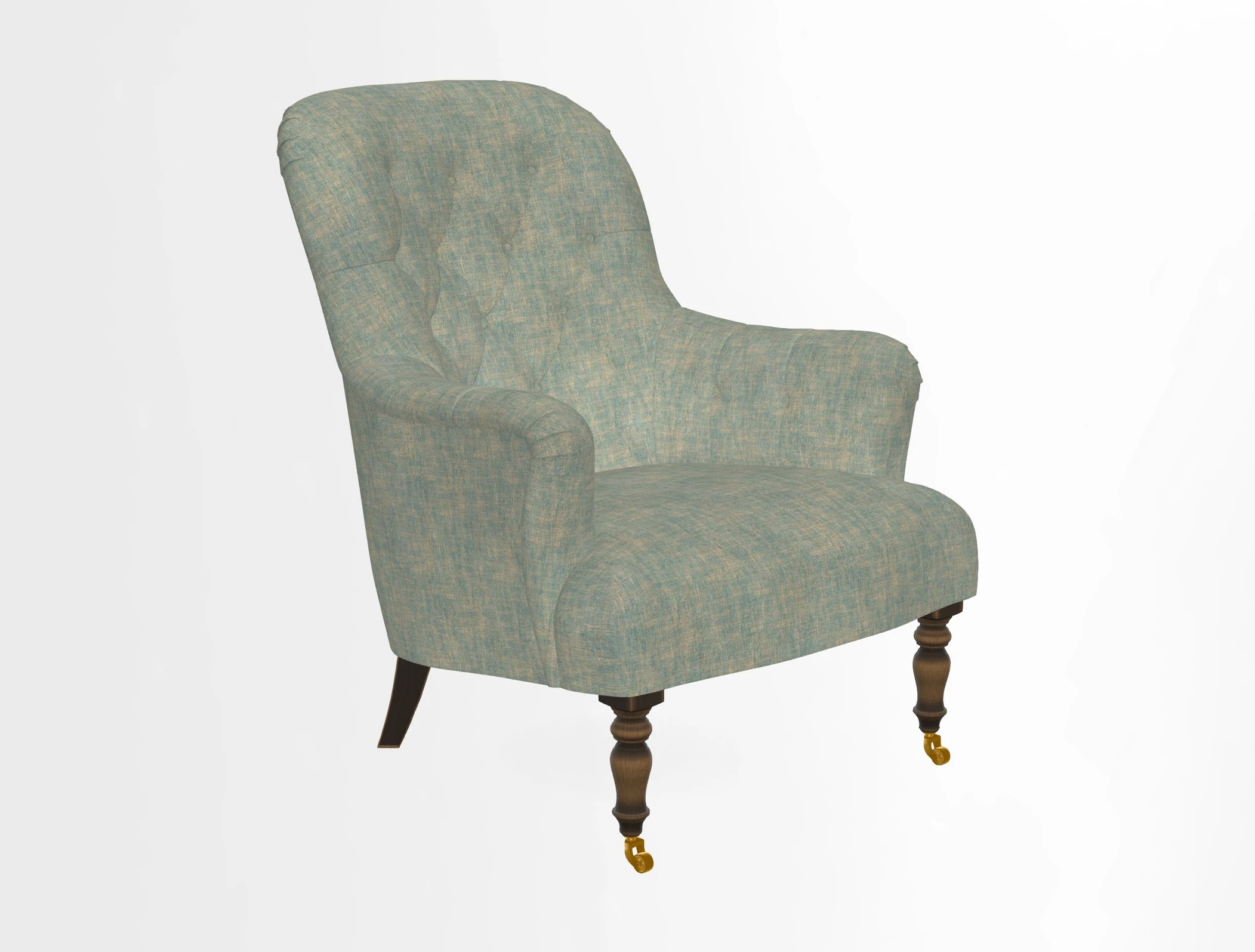 Tisbury Chair in House Clever Velvet Henna