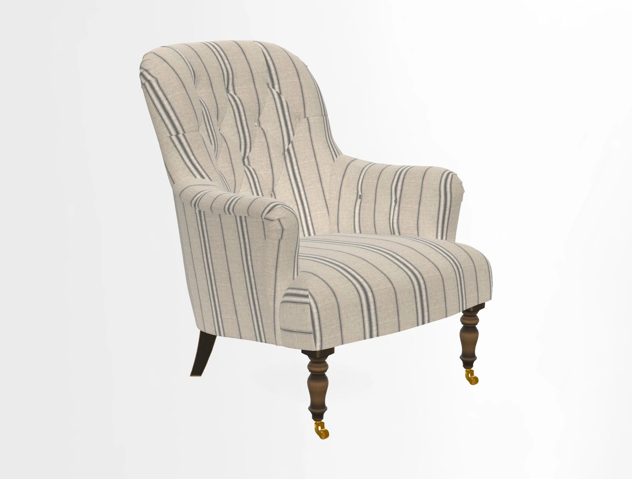 Tisbury Chair in House Clever Velvet Henna