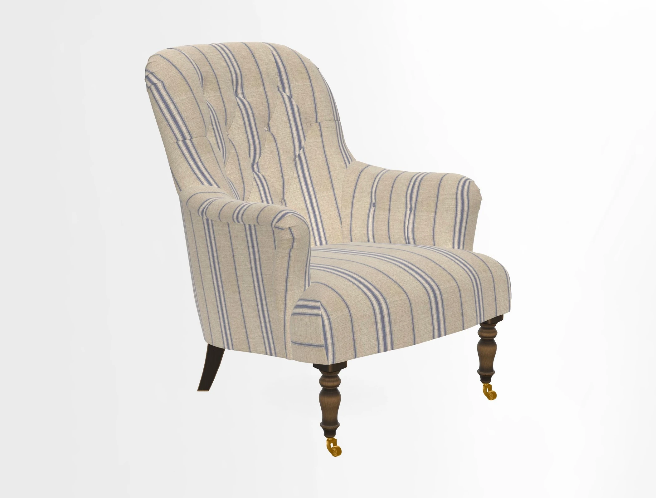 Tisbury Chair in House Clever Velvet Henna